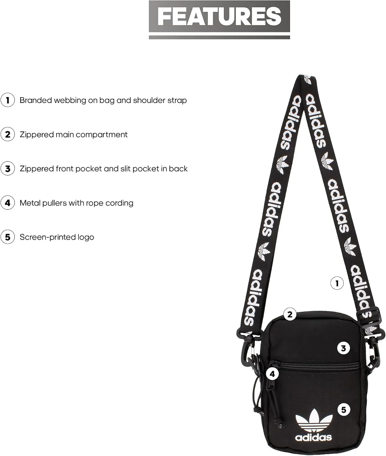 adidas Originals Festival Crossbody Bag