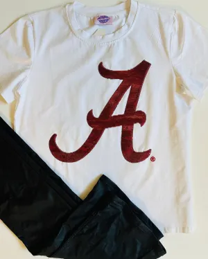 Alabama Tee- White