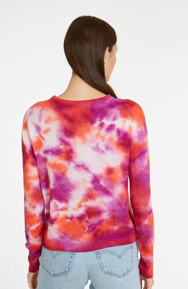 Autumn Cashmere Tie Dye Crew