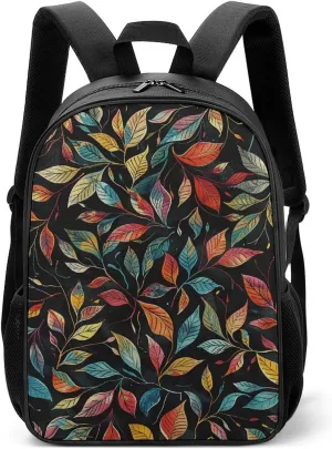 Backpack for Women Men Travel Black Intricate Trees Daypack Lightweight Laptop Bag Carry On Backpacks for Work