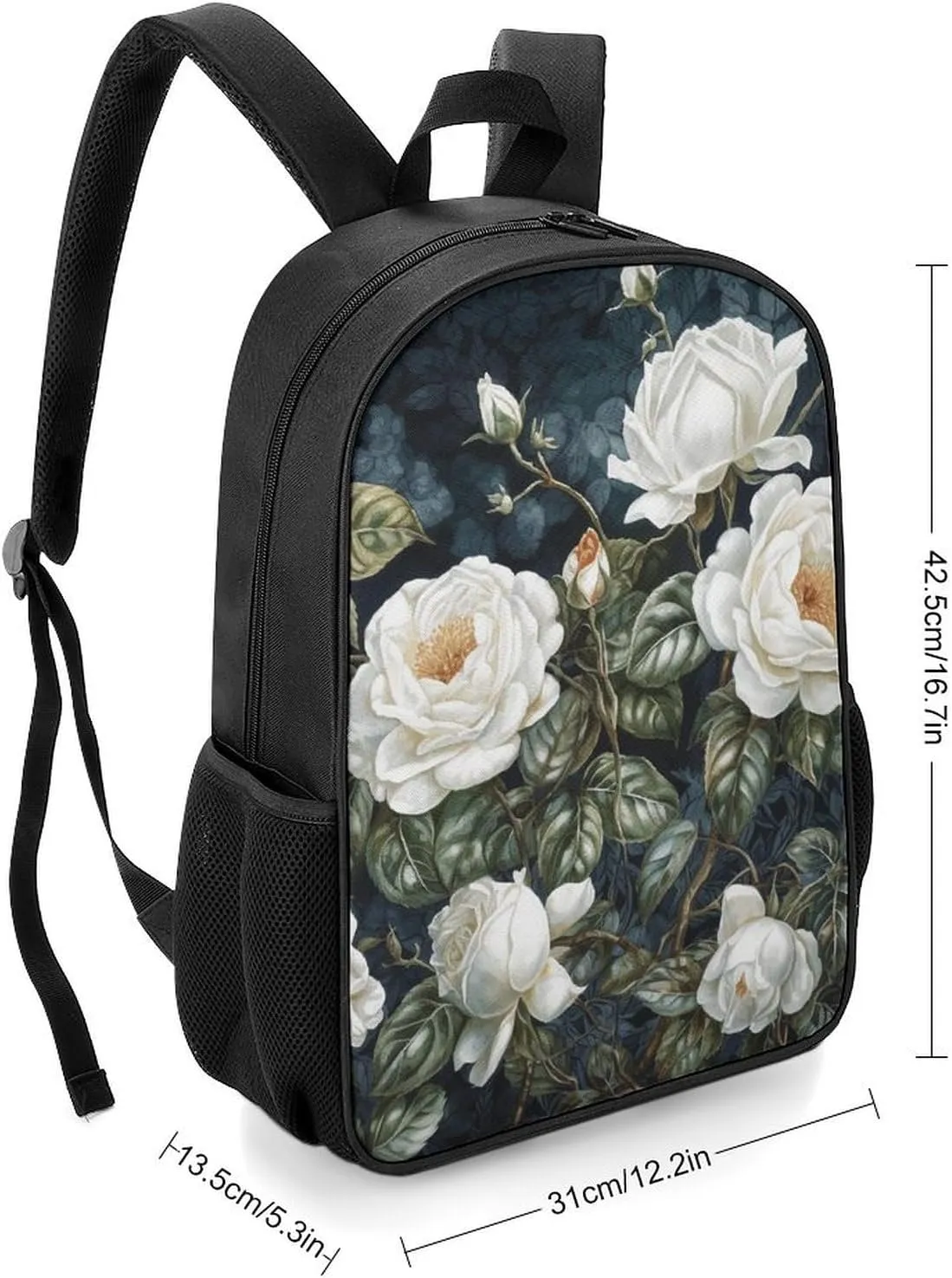 Backpack for Women Men Travel Leaves And Vines Daypack Lightweight Laptop Bag Carry On Backpacks for Work