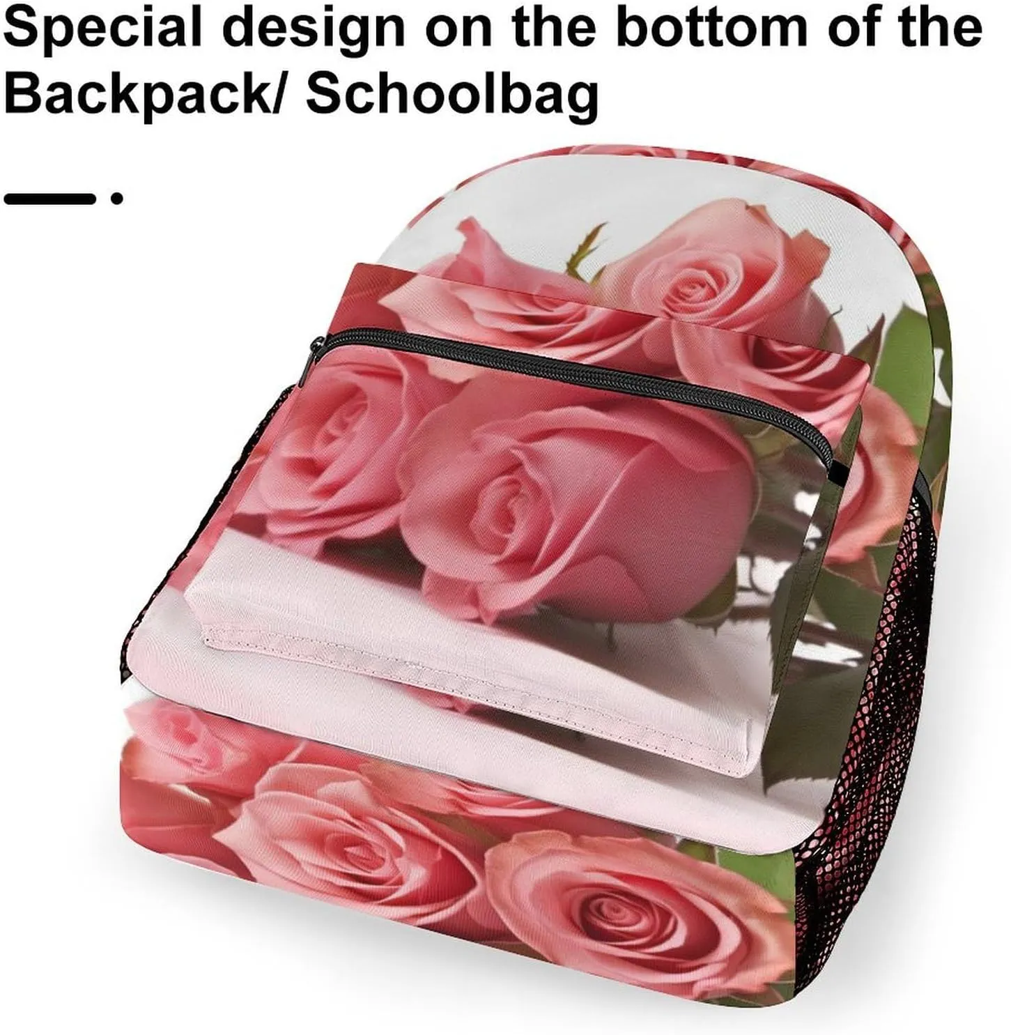 Backpack for Women Men Travel Rose Daypack Lightweight Laptop Bag Carry On Backpacks for Work