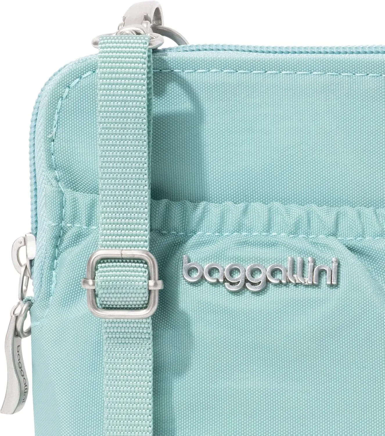 Baggallini Bryant Pouch Small Crossbody Bag for Women - Phone Purse with Crossbody Strap - Lightweight Crossbody Pouch