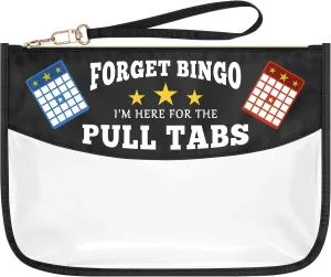 Bingo Zipper Makeup Bag Bingo Game Lover Gift Bingo Money Cosmetic Bag Gambler Casino Lovers Gift Bingo Player Christmas Birthday Gift for Gambling Lover Lucky Bingo Gift Clear Travel Toiletry Pouch