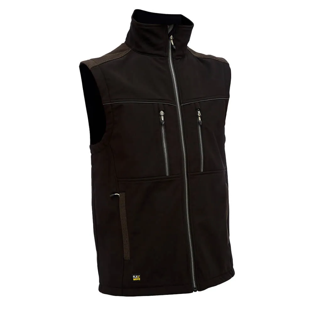 Bisley BV0570 Flx & Move Soft Shell Vest Black