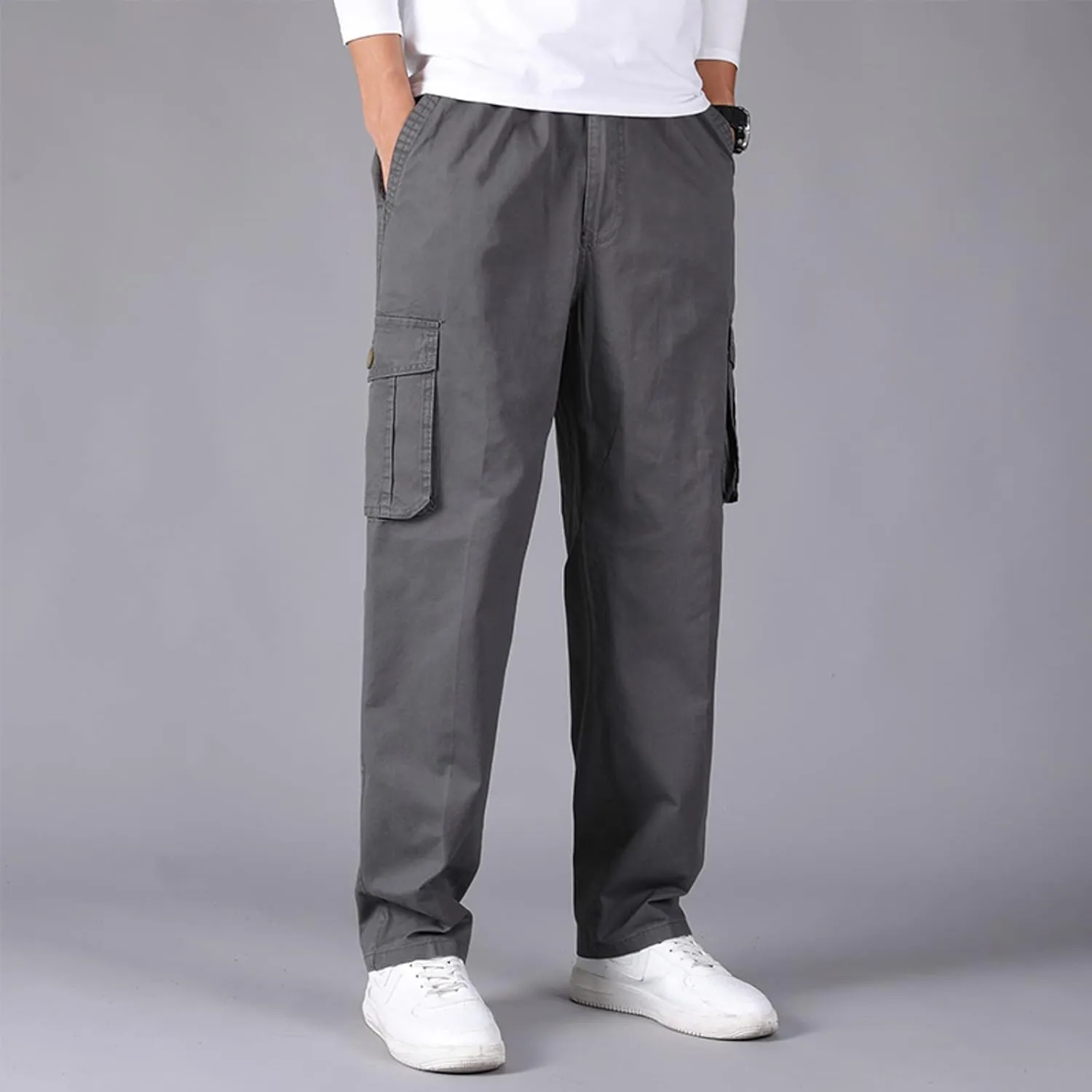 Cargo Pants for Men Joggers Tall Mens Joggers Sweatpants Slim Fit Mens Athletic Jogger Pants with Pockets for Running