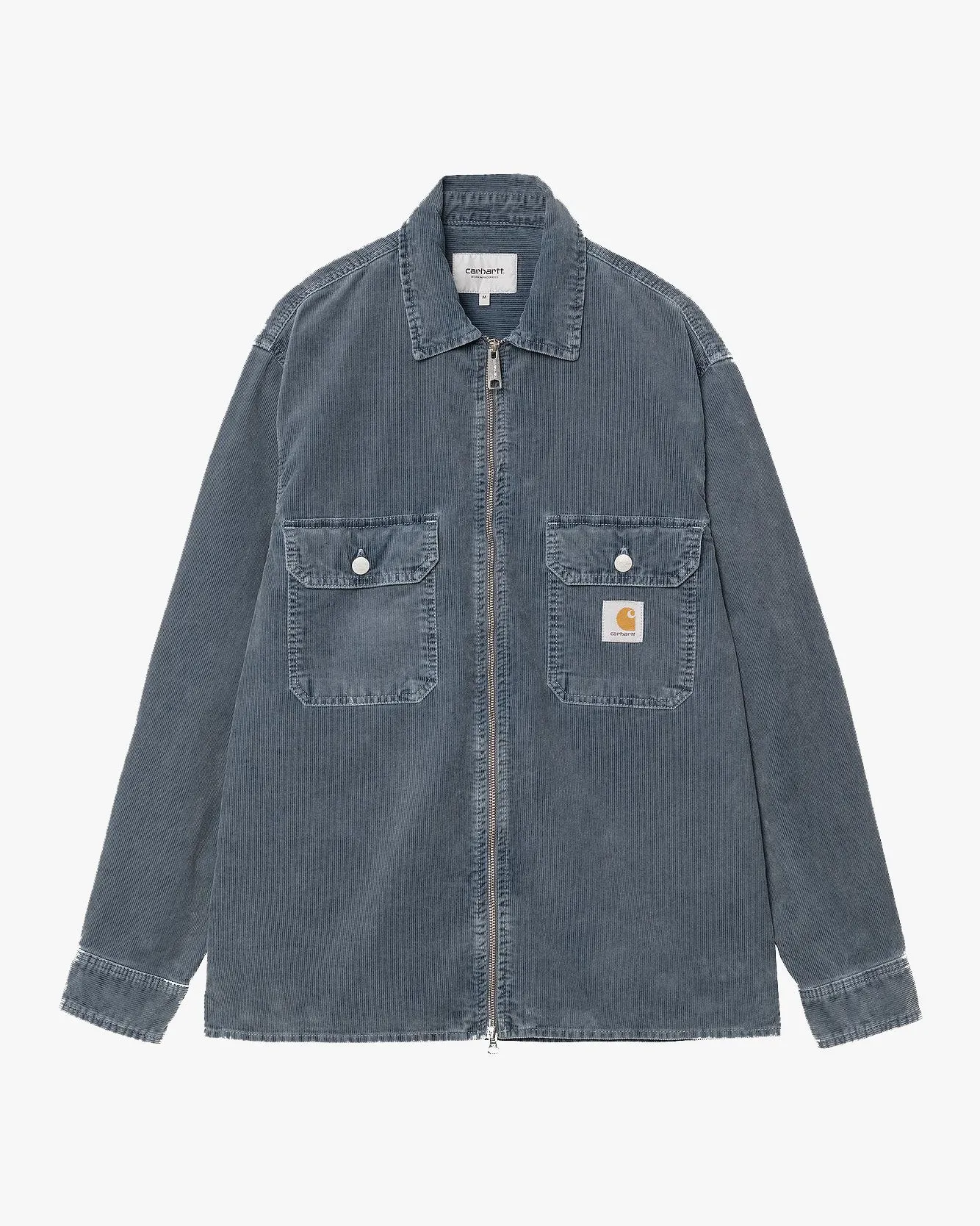 Carhartt WIP Reynold Corduroy Shirt Jacket - Dusky Blue Washed