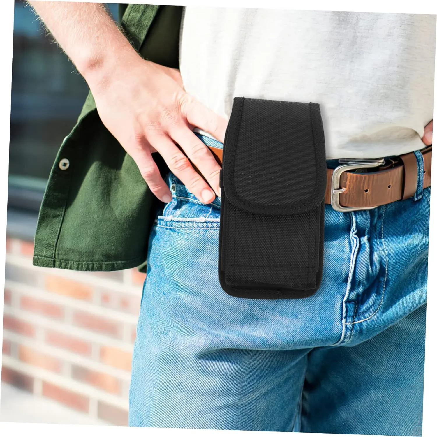 Cell Phone Waist Bag Protective Pouch Max Storage Bag for Running Hiking Cycling Outdoor Activities for Travel and Daily Use