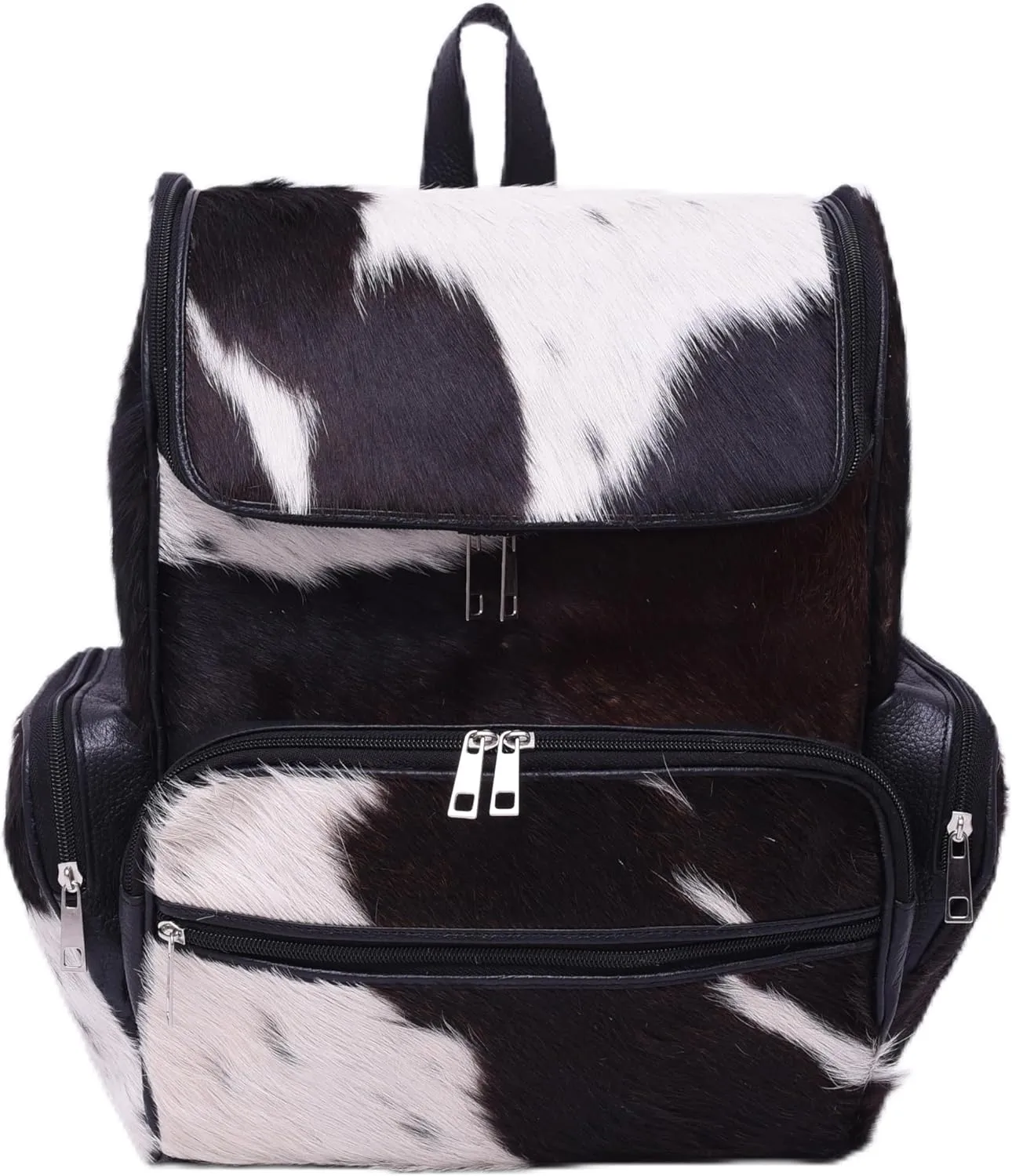 CHAYELL Cowhide Genuine Leather Backpack with Laptop Compartment  Travel Bag, Western Diaper Bag for Women
