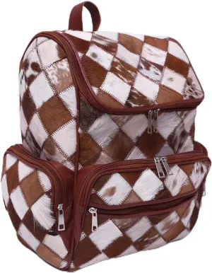 CHAYELL Cowhide Ideal Leather Bag with Laptop Compartment  Travel Bag, Western Diaper Bag for Women