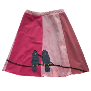 Classic Appliqué Skirt-Pointy Head Bird