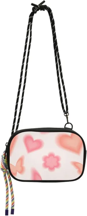 Crossbody Bag Blurred Gradient Butterflies Cell Phone Purse Wallet with Credit Card Slots Multicolor Handbag with Adjustable Strap Fits Phone Keys And More