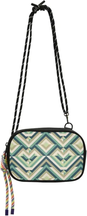 Crossbody Bag Decorative Bright Mosaic Cell Phone Purse Wallet with Credit Card Slots Multicolor Handbag with Adjustable Strap Fits Phone Keys And More