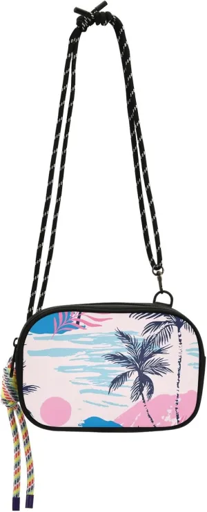 Crossbody Bag Paradise Island Cell Phone Purse Wallet with Credit Card Slots Multicolor Handbag with Adjustable Strap Fits Phone Keys And More