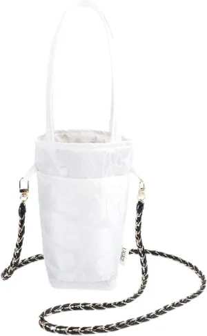 Crossbody Bags for Women, Lightweight and Foldable Bucket Bag, Water Bottle Holder Fit for Stanley Cup or Daily Use