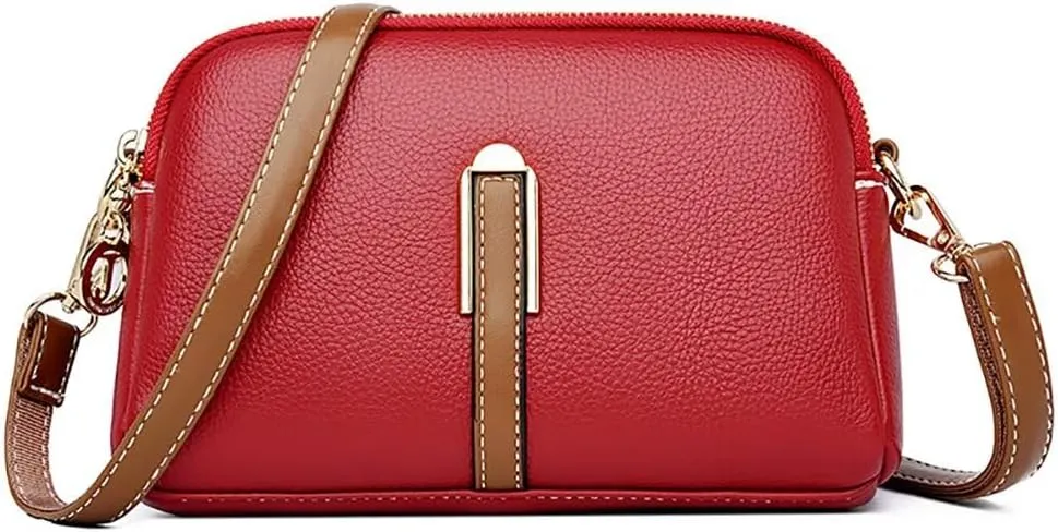 Crossbody Purse for Women Leather Purses and Handbags Designer Shoulder Bag Satchel Bag Everyday Purse for Daily Use