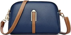 Crossbody Purse for Women Leather Purses and Handbags Designer Shoulder Bag Satchel Bag Everyday Purse for Daily Use