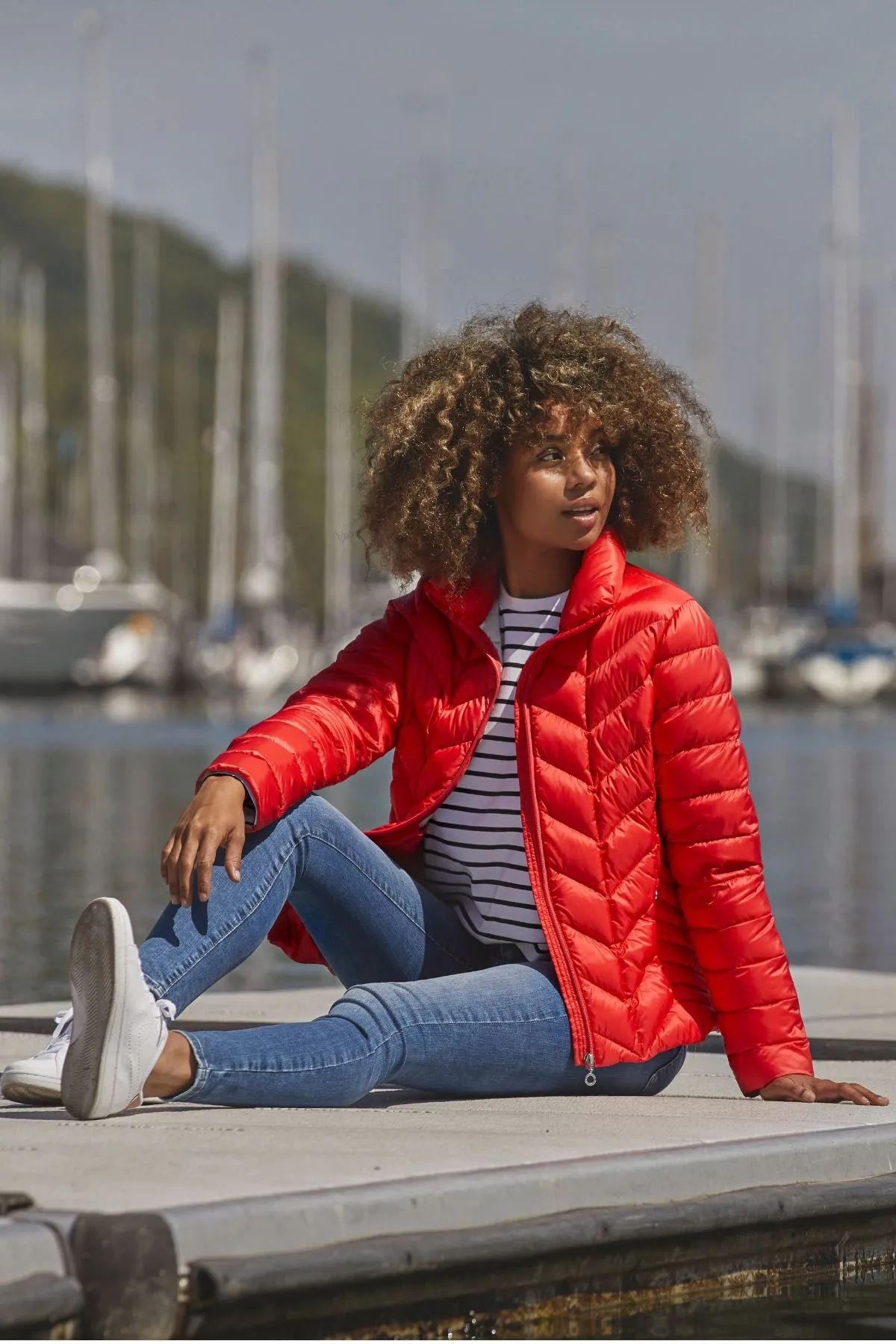 DAISY Super Light Weight Down Jacket Spring Colours 2040