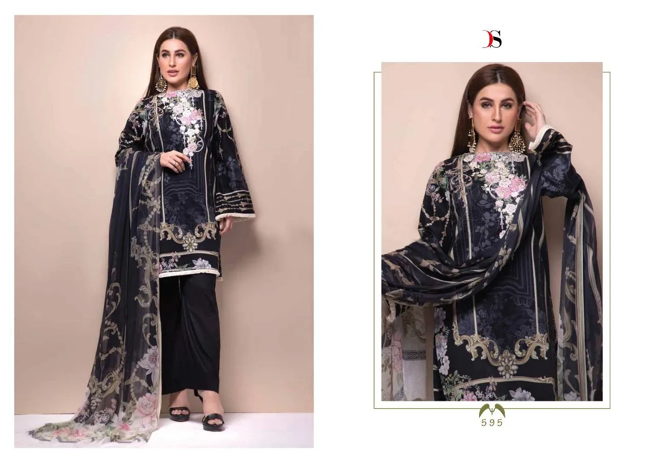 Deepsy Suits Firdous Digital Concept Jam Satin Pakistani Wear Salwar Kameez