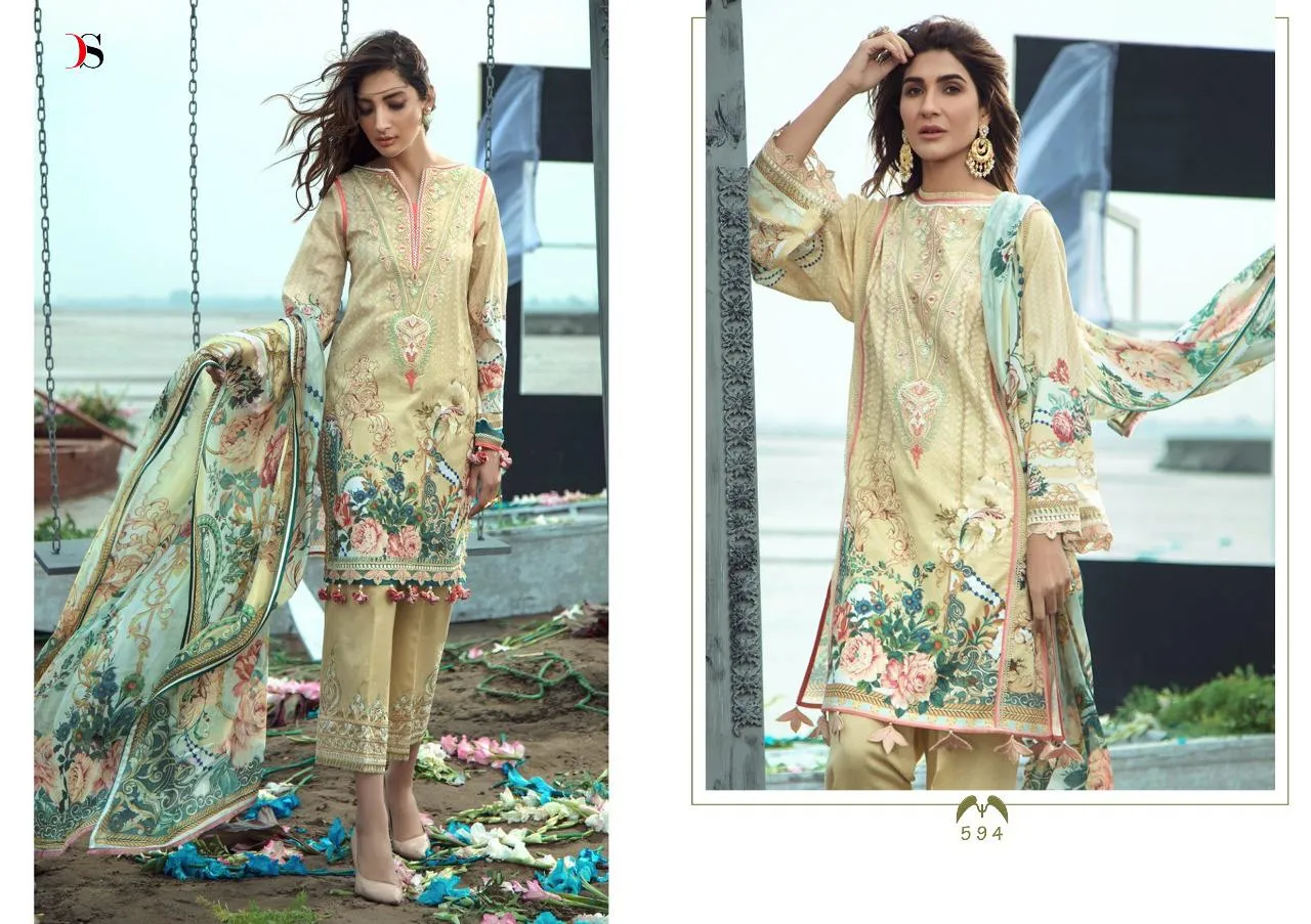 Deepsy Suits Firdous Digital Concept Jam Satin Pakistani Wear Salwar Kameez