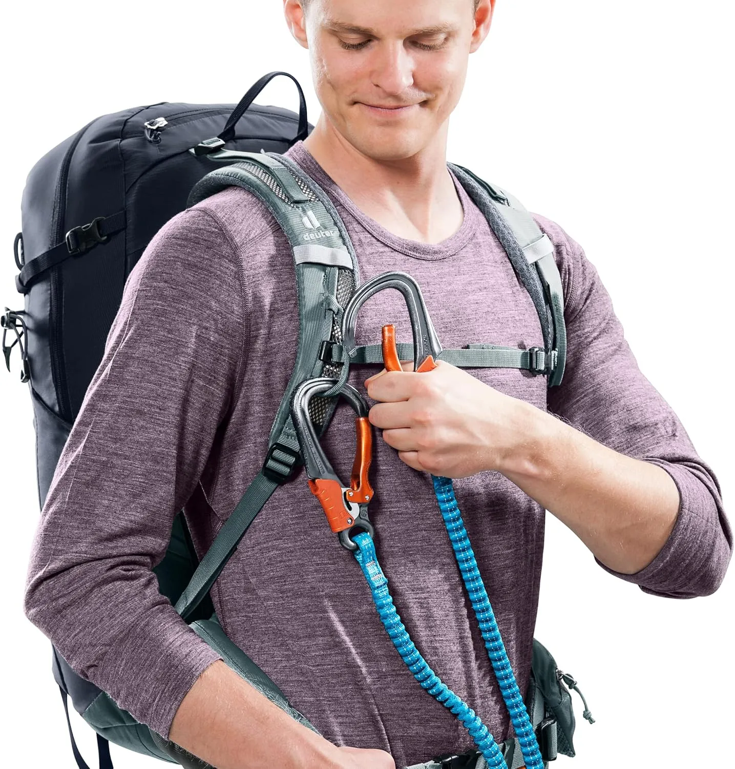 Deuter Trail Pro 33L Backpack I Day Pack for Hiking, Multi-Day Tours & Trekking - Black-Shale