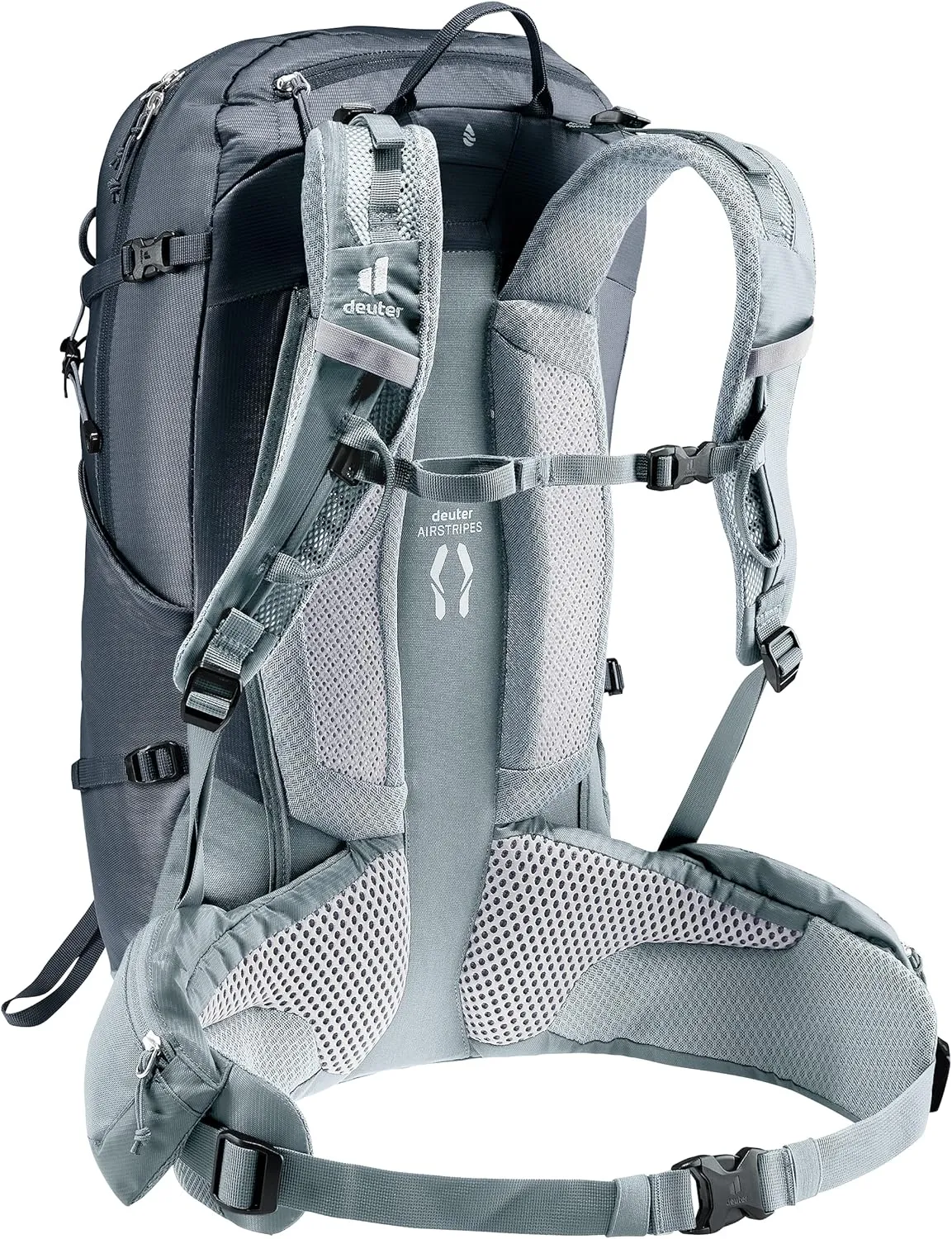 Deuter Trail Pro 33L Backpack I Day Pack for Hiking, Multi-Day Tours & Trekking - Black-Shale