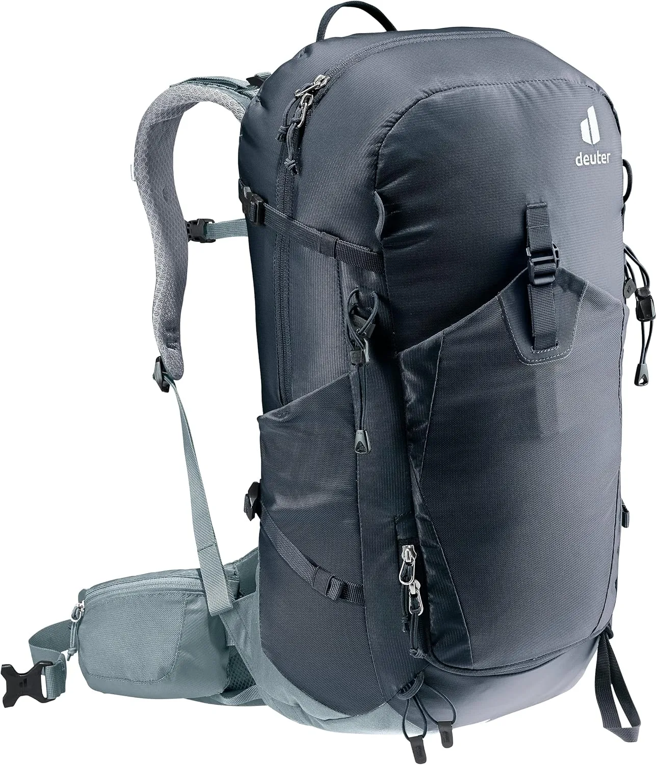 Deuter Trail Pro 33L Backpack I Day Pack for Hiking, Multi-Day Tours & Trekking - Black-Shale
