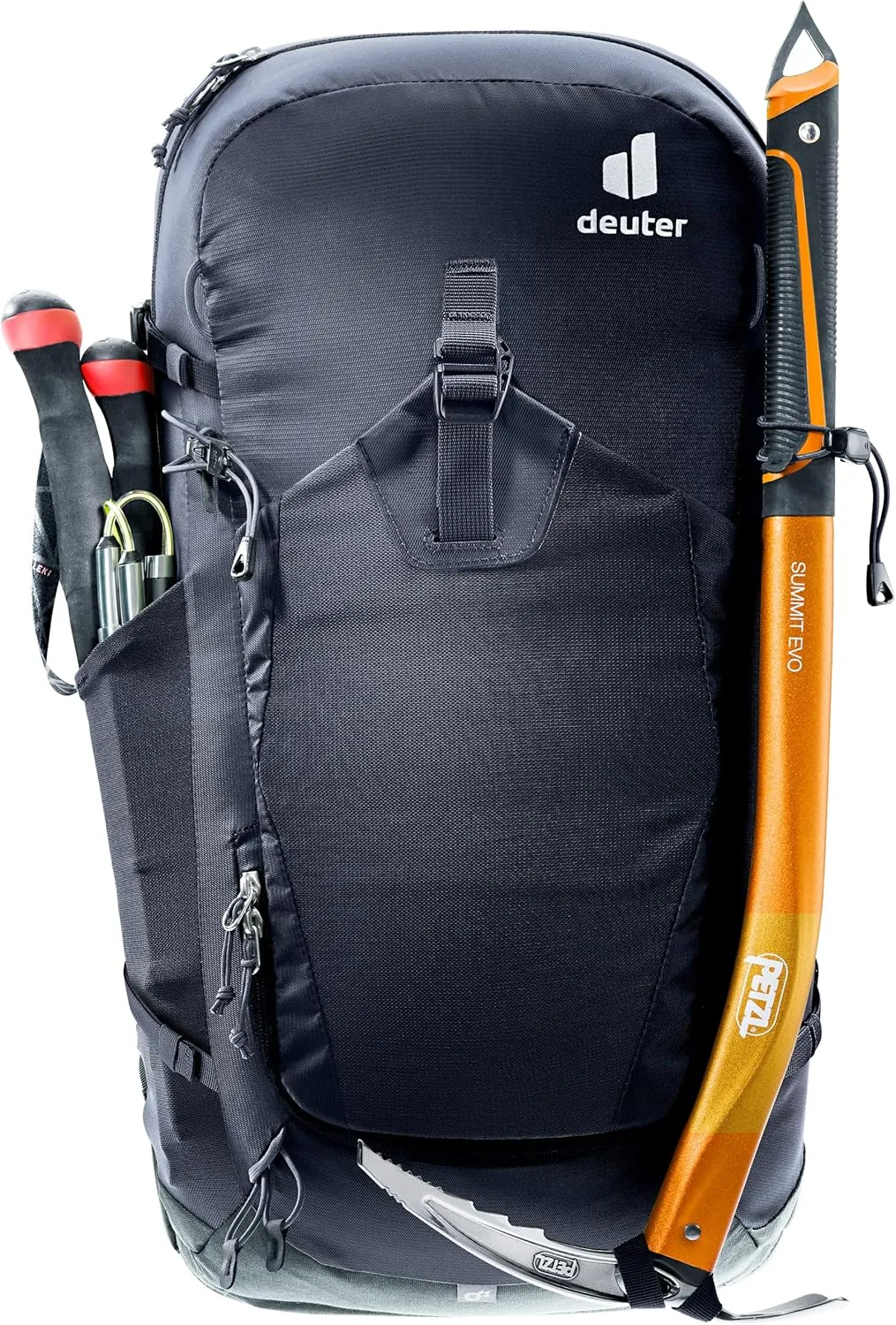 Deuter Trail Pro 33L Backpack I Day Pack for Hiking, Multi-Day Tours & Trekking - Black-Shale
