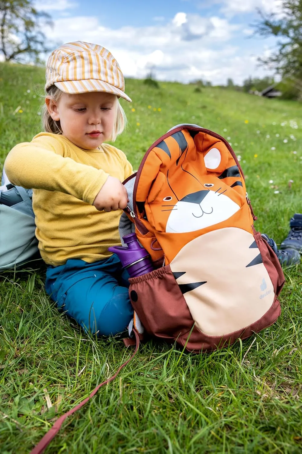 Deuter Unisex Kid's Kikki, Mandarine-Redwood, 8 L
