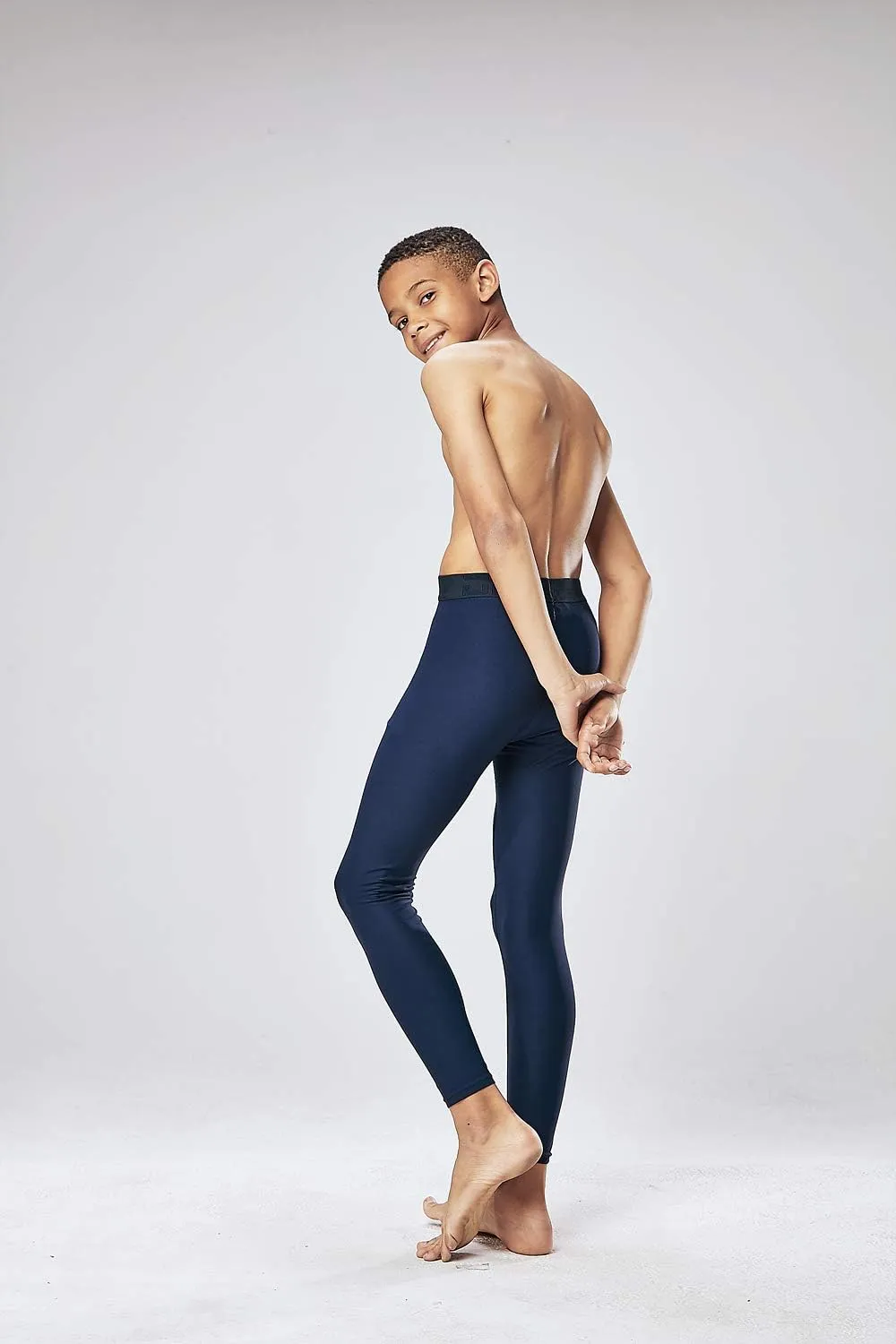 DEVOPS Boys 2~3 Pack UPF 50  Compression Tights Sport Leggings & Shirt