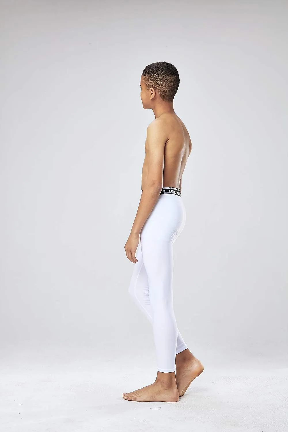 DEVOPS Boys 2~3 Pack UPF 50  Compression Tights Sport Leggings & Shirt