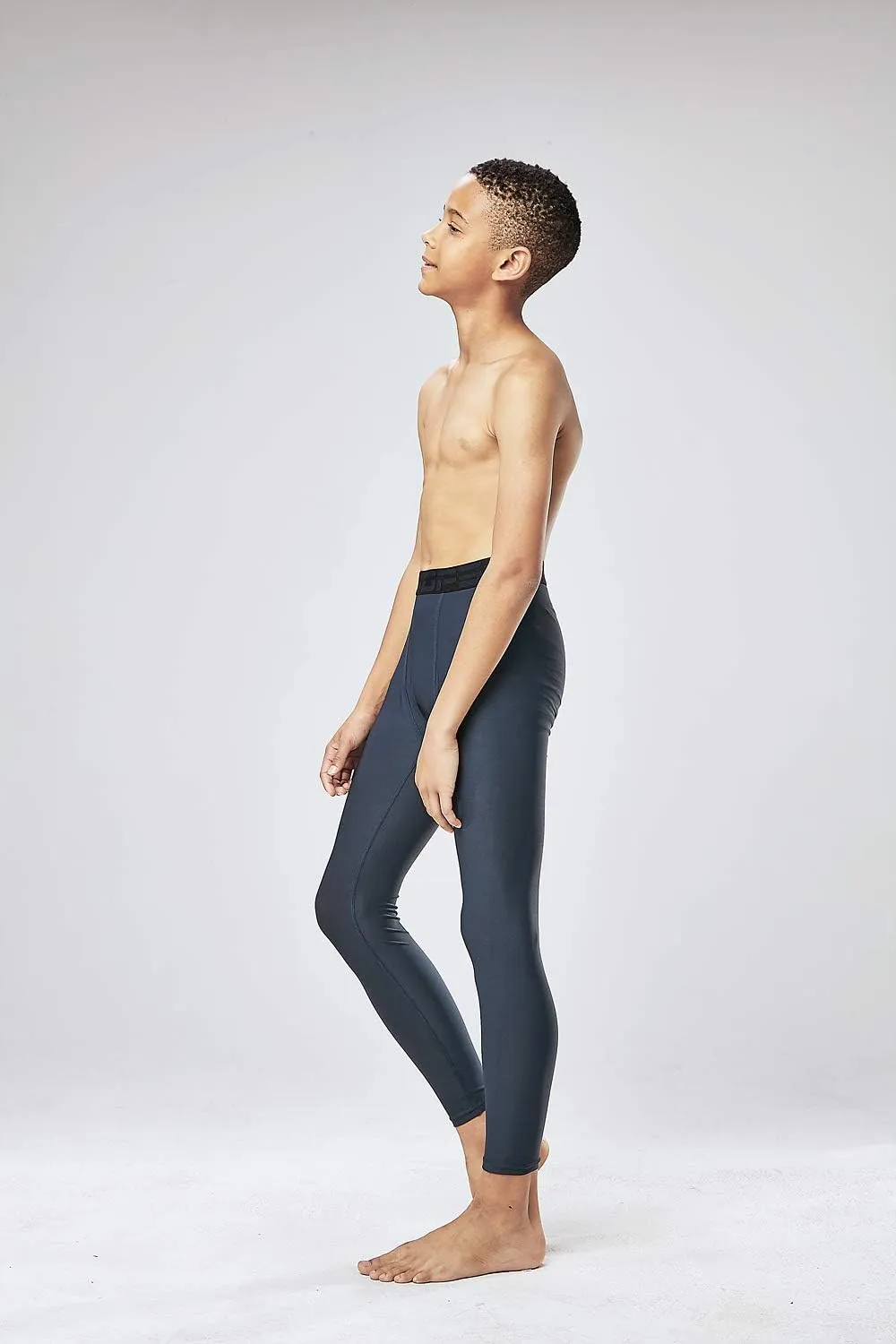 DEVOPS Boys 2~3 Pack UPF 50  Compression Tights Sport Leggings & Shirt