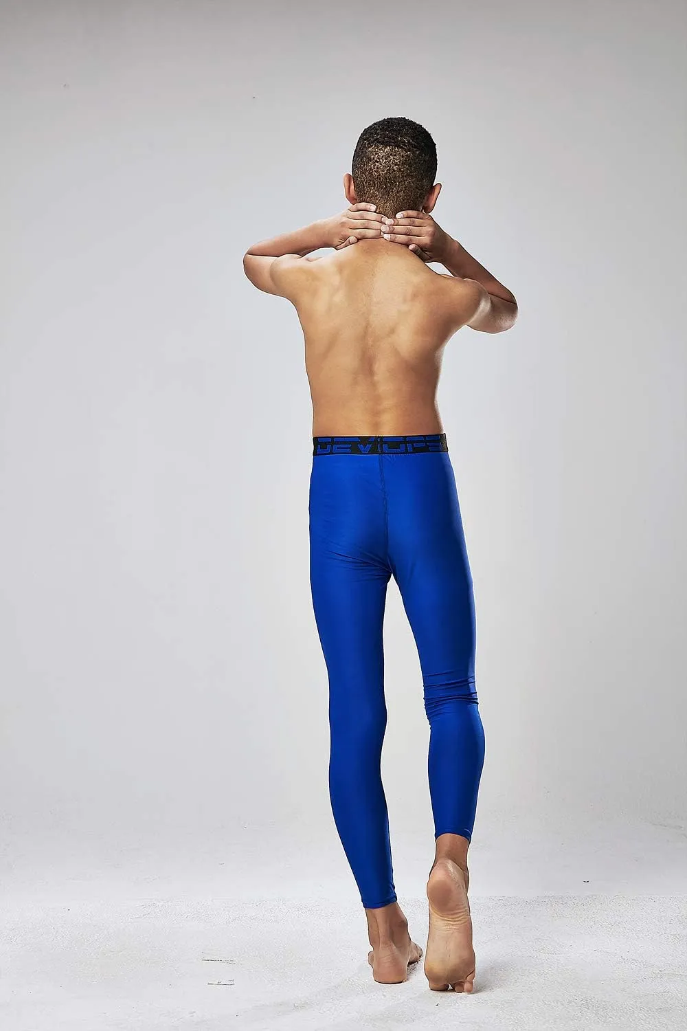 DEVOPS Boys 2~3 Pack UPF 50  Compression Tights Sport Leggings & Shirt
