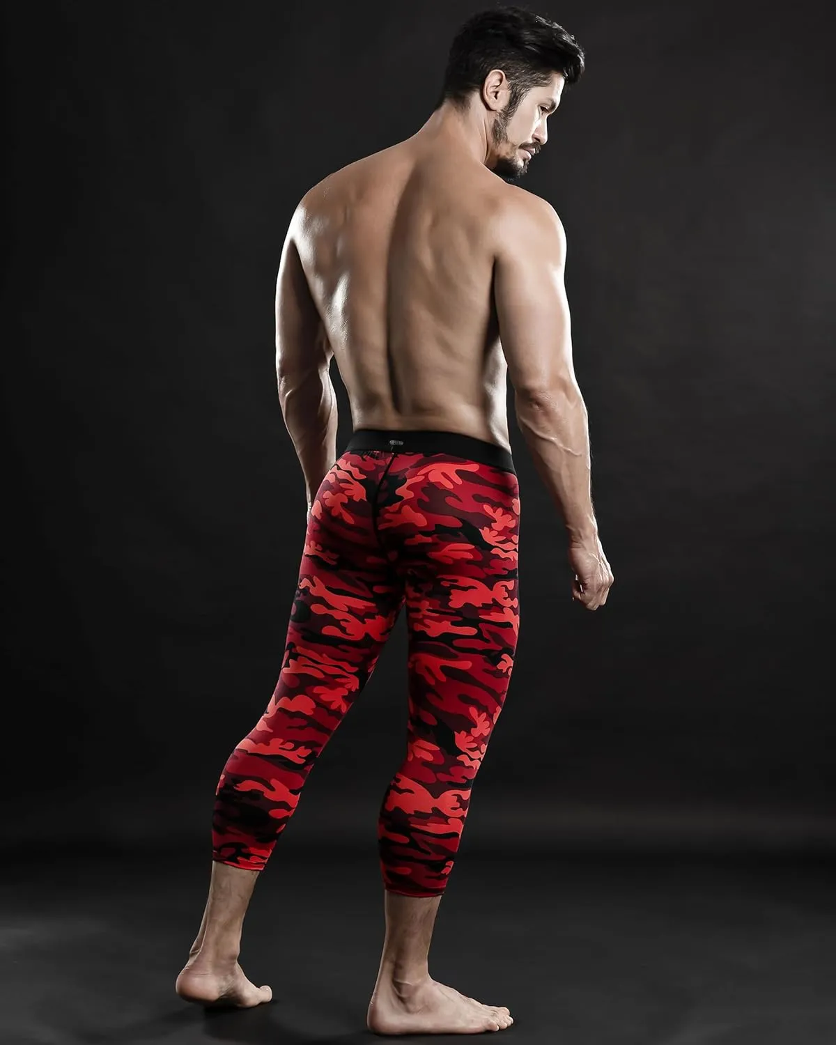DRSKIN 3, 2 or 1 Pack Mens 3/4 Compression Pants Tights Leggings Shorts Sports Athletic Baselayer Running Workout Active