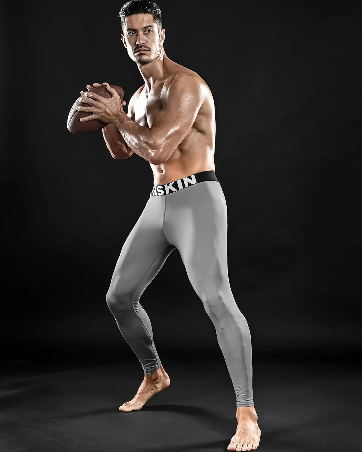 DRSKIN 5, 4, 3 or 1 Pack Mens Compression Pants Tights Leggings Sports Baselayer Running Athletic Workout Active