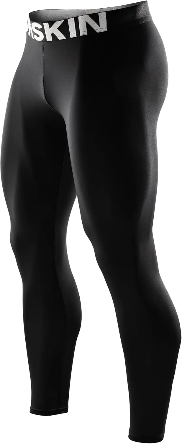 DRSKIN 5, 4, 3 or 1 Pack Mens Compression Pants Tights Leggings Sports Baselayer Running Athletic Workout Active