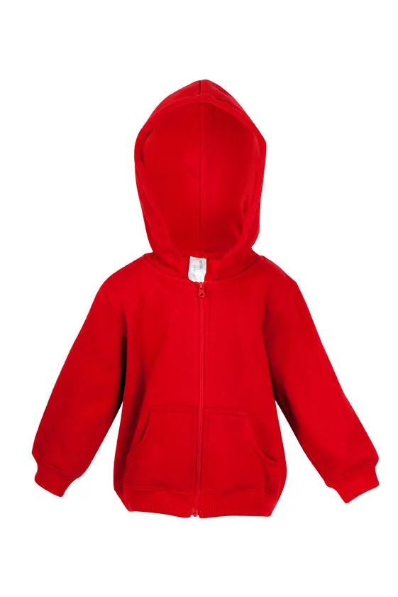Fleece Baby Zip Hoodie - F100ZZ (9 Colours)