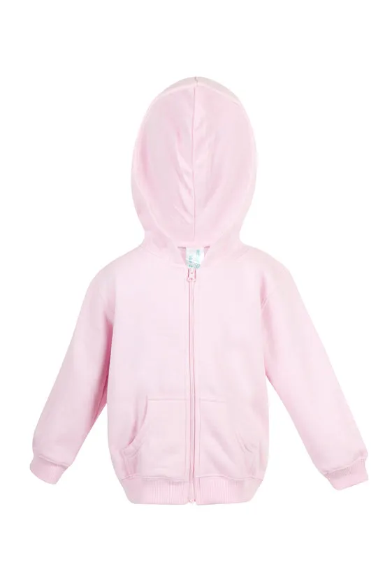 Fleece Baby Zip Hoodie - F100ZZ (9 Colours)