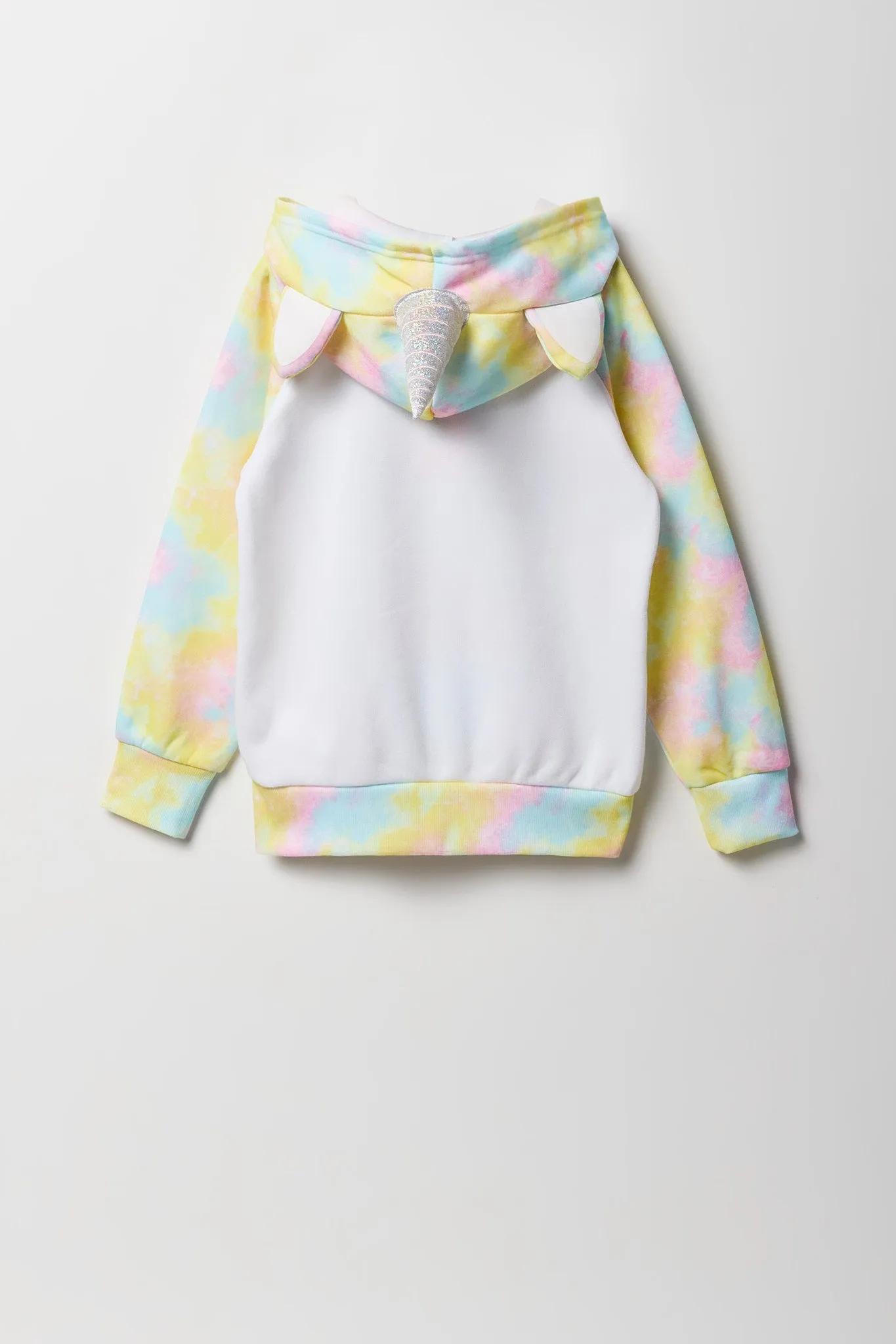 Girls Unicorn Zip-Up Character Hoodie