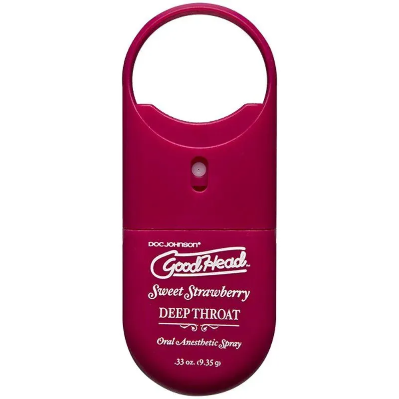 GoodHead To-Go Deep Throat Spray Sweet Strawberry 9ml