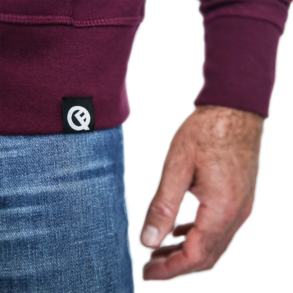 Hero Hoodie Lite (Burgundy)