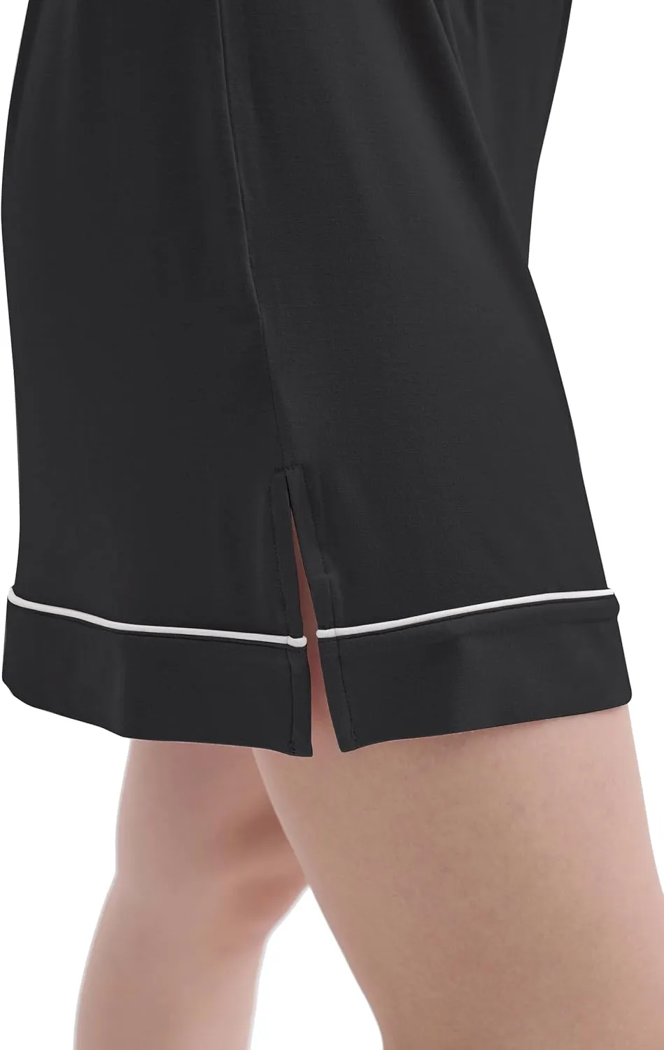 Joyaria Cooling Night/Sleep Shirt Bamboo Viscose Women Short Nightgown Sleepwear S-XXL