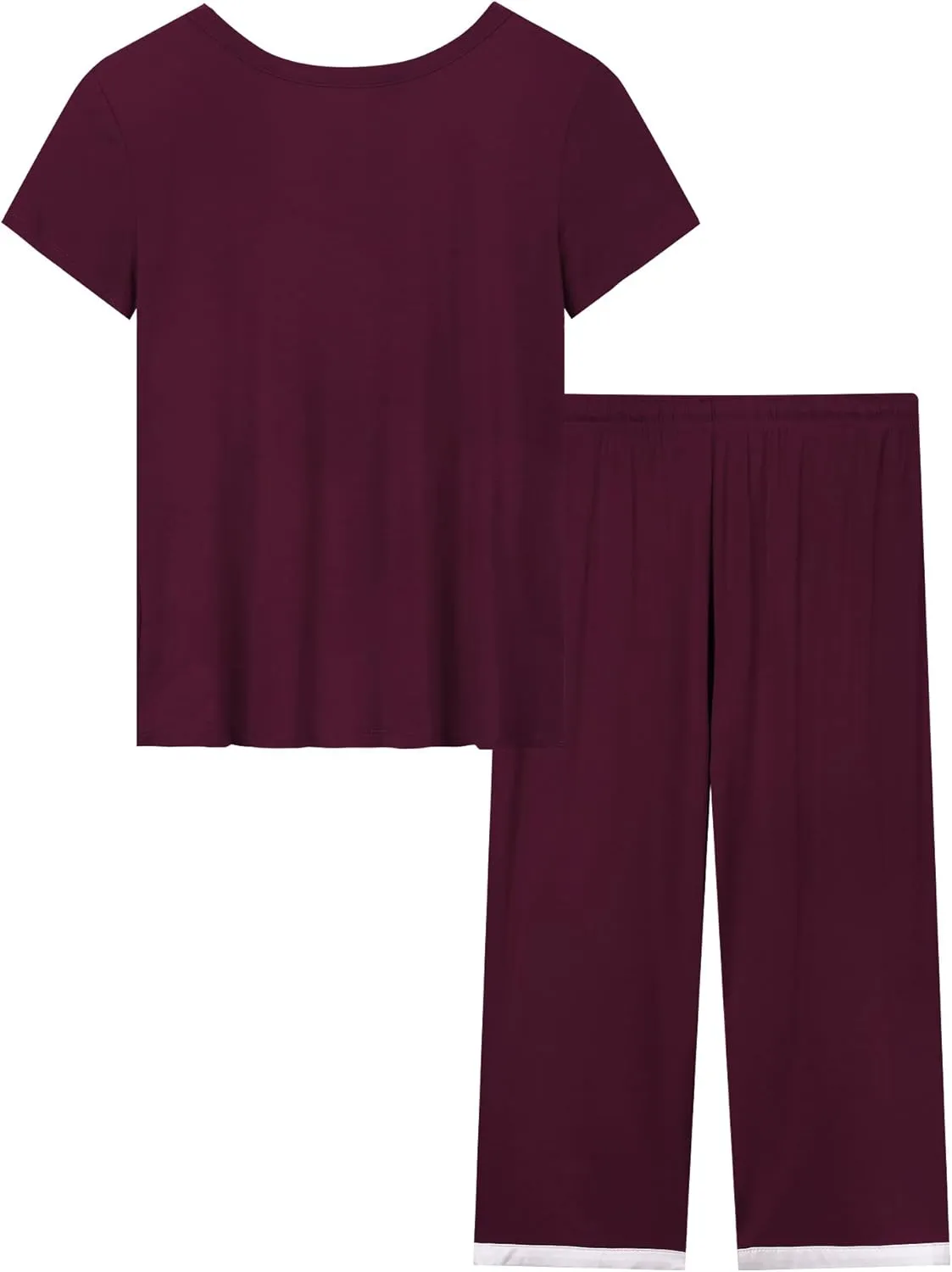 Joyaria Cooling Pajamas Bamboo Viscose Lightweight PJs Set Women Wicking Sleepwear for Night Sweat S-XXL