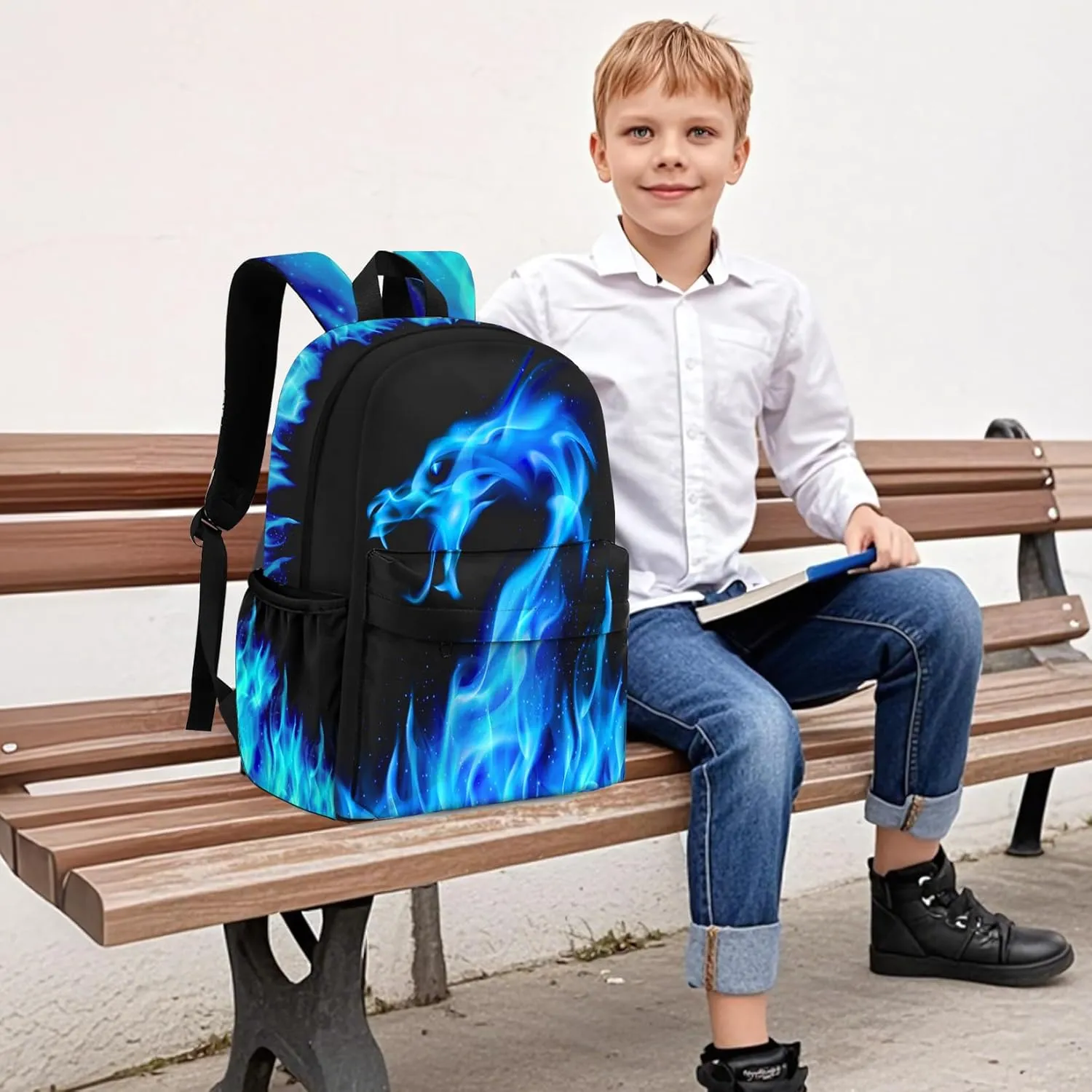 Kids Backpack for BoysCool Boys Backpack for Children Elementary Middle School StudentsLightweight School Bookbag for Travel and Daily Use