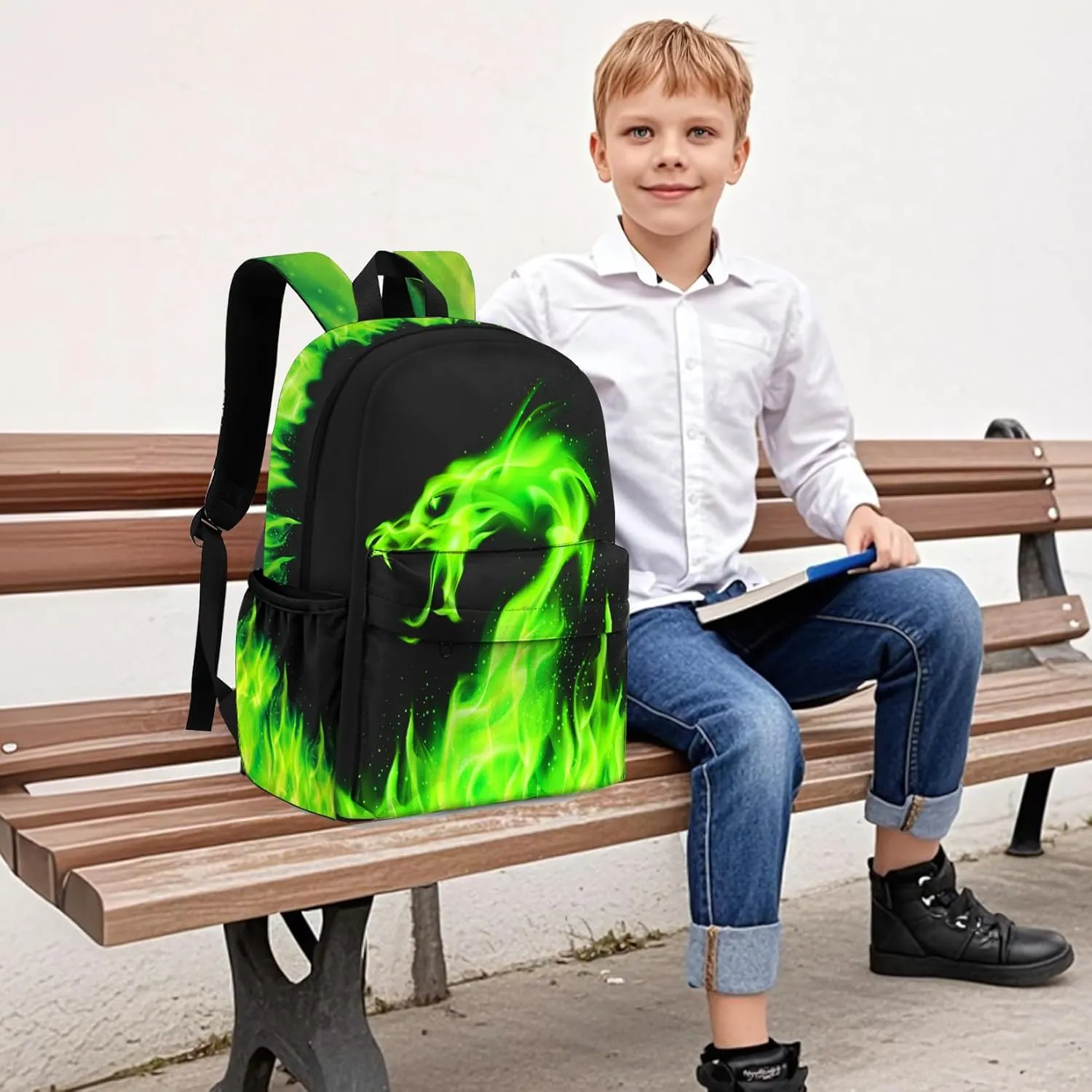 Kids Backpack for BoysCool Boys Backpack for Children Elementary Middle School StudentsLightweight School Bookbag for Travel and Daily Use