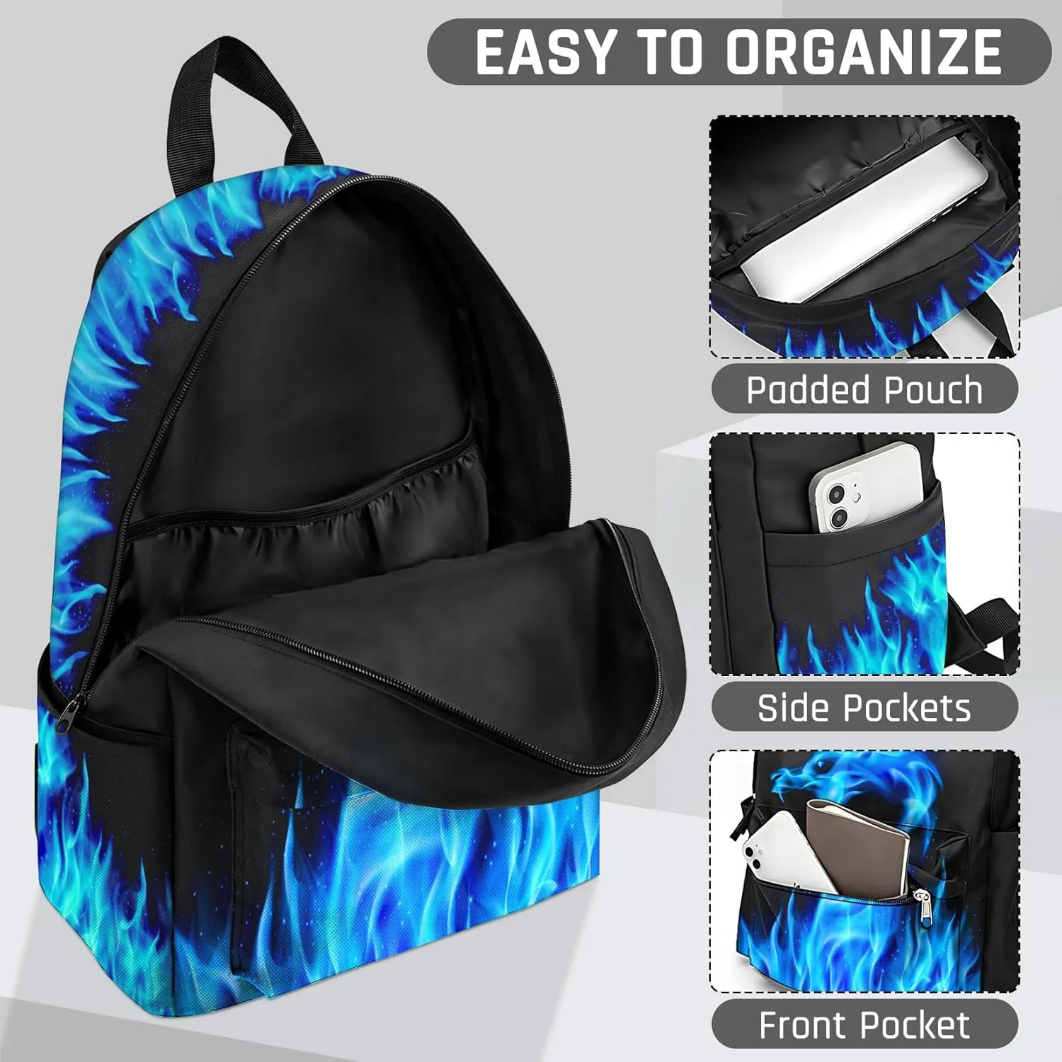 Kids Backpack for BoysCool Boys Backpack for Children Elementary Middle School StudentsLightweight School Bookbag for Travel and Daily Use