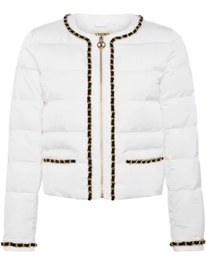 L'Agence Crest Down Chain Trim Jacket