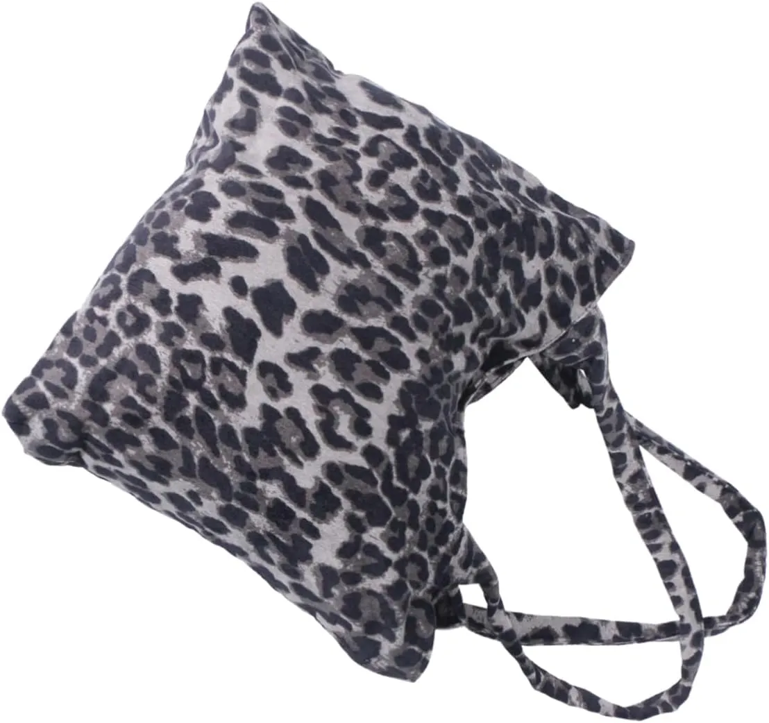 Leopard Print Women's Bag Shoulder Bag for Women Fashionable Satchel Zipper Multi-function Tote for Daily Use