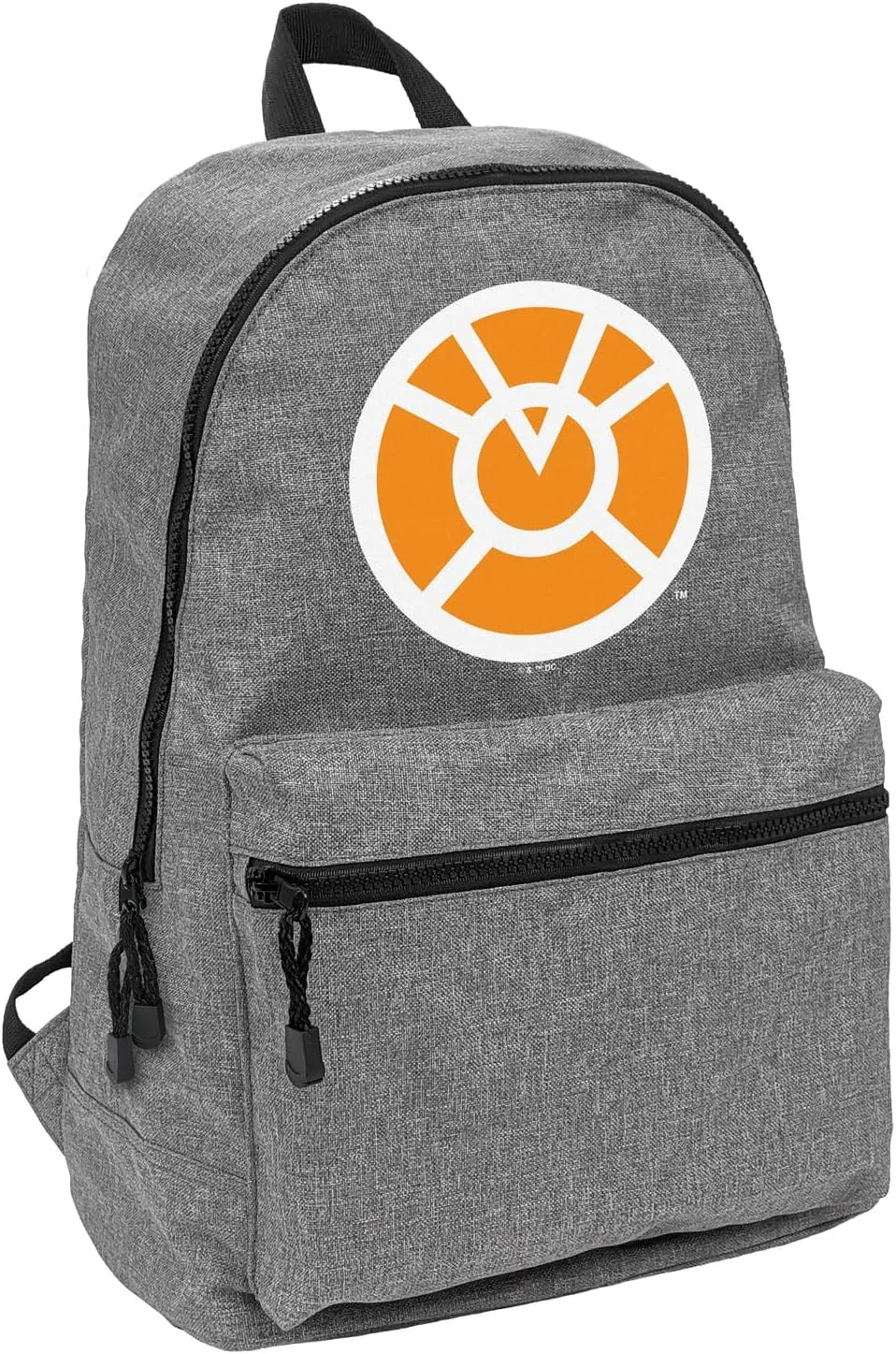 LOGOVISION Green Lantern Core Blackest Night Orange Lantern Logo Lightweight Backpack for Work School Daily Use Packable for Travel