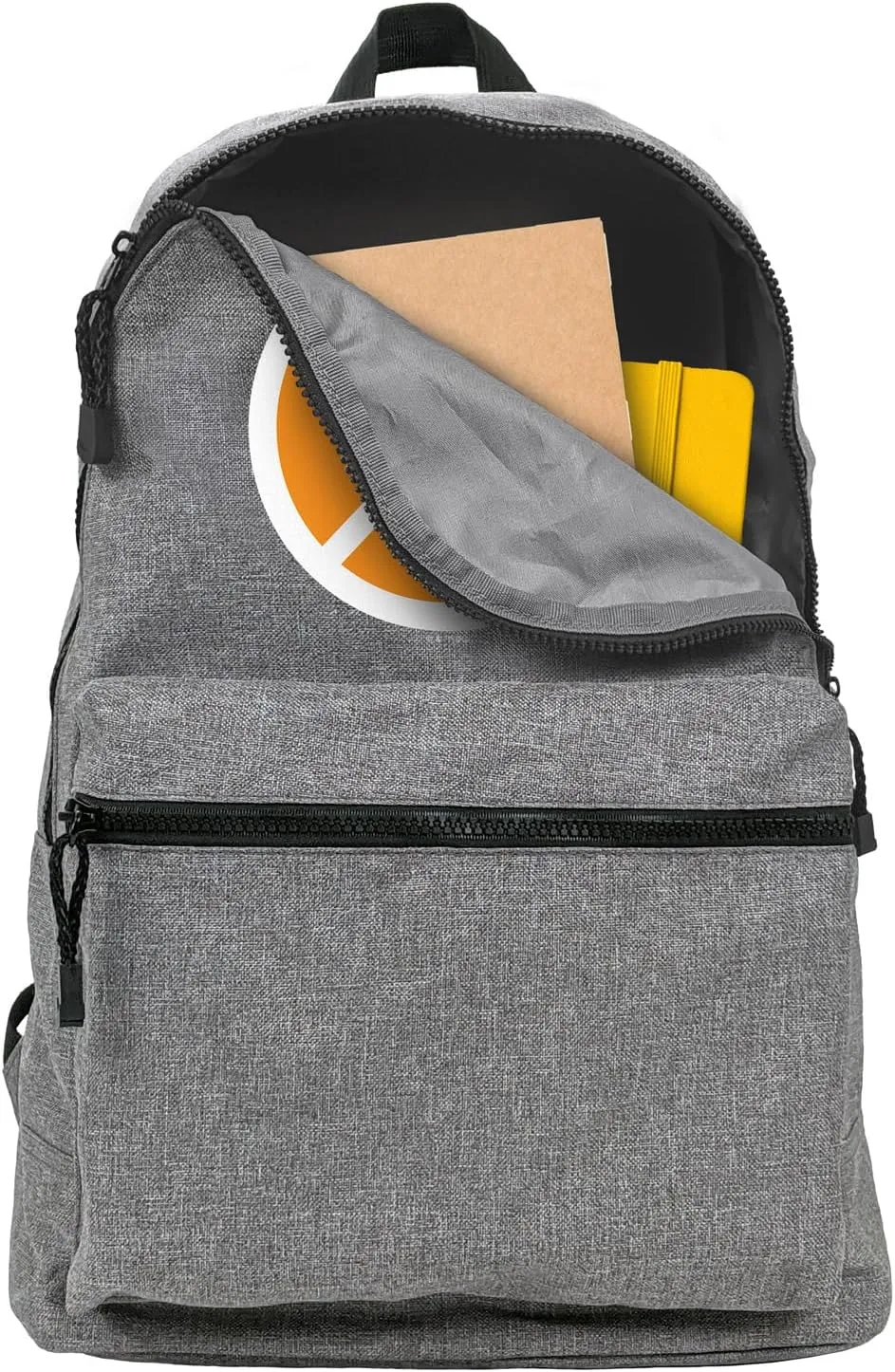 LOGOVISION Green Lantern Core Blackest Night Orange Lantern Logo Lightweight Backpack for Work School Daily Use Packable for Travel
